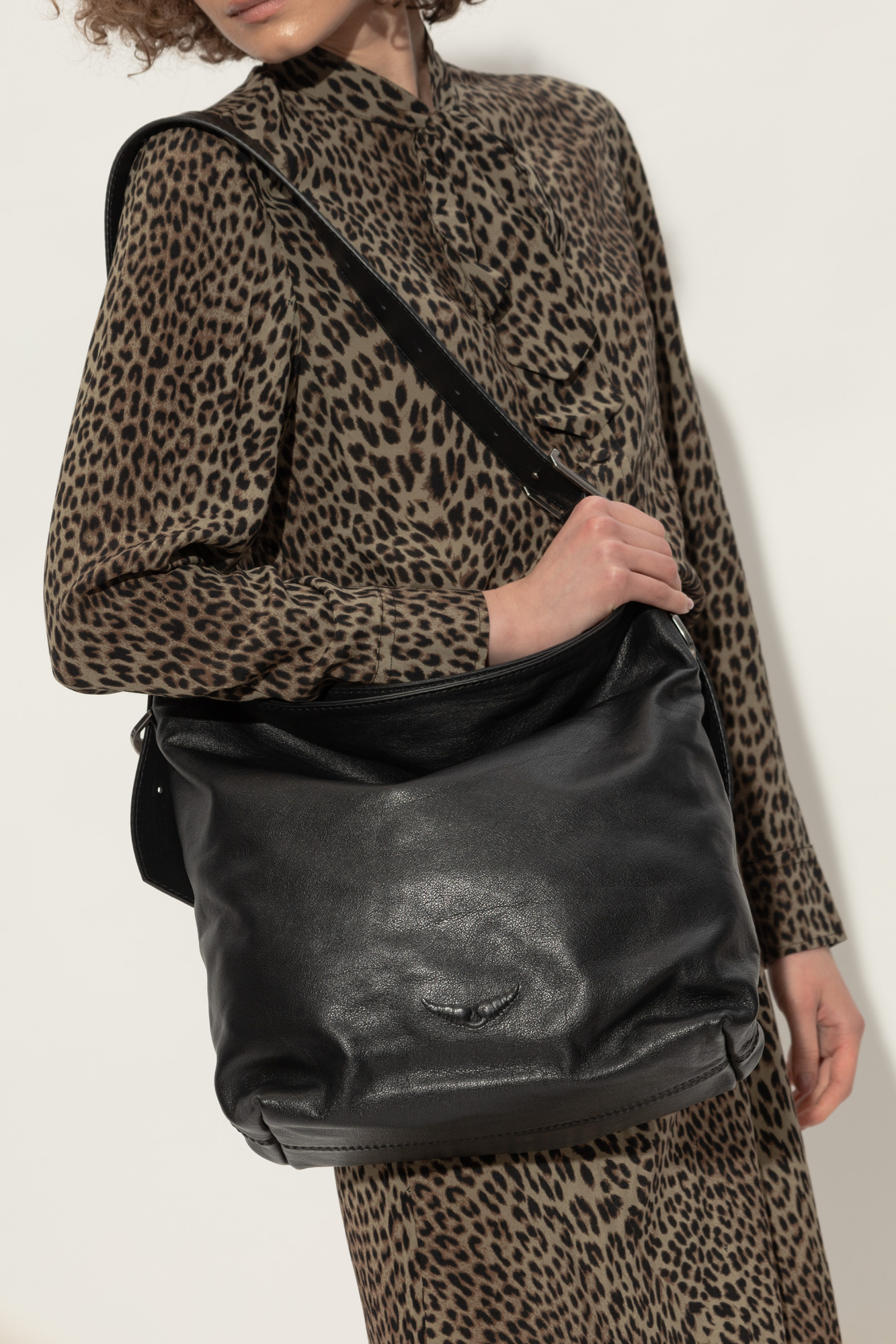 ショルダーバッグ・ポシェット Zadig & Voltaire Jane Crossbody - Leather - Black Zadig & Voltaire JANE - Cross body bag - black - Zalando